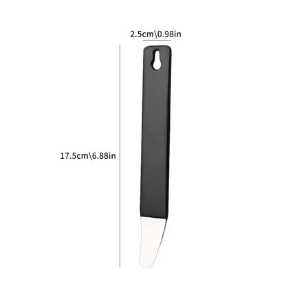 Car Trim Removal Tool Stainless Steel Pry Board For Door Panel Audio Radio Fastener Remover Automotive Repair Parts 1Pcs