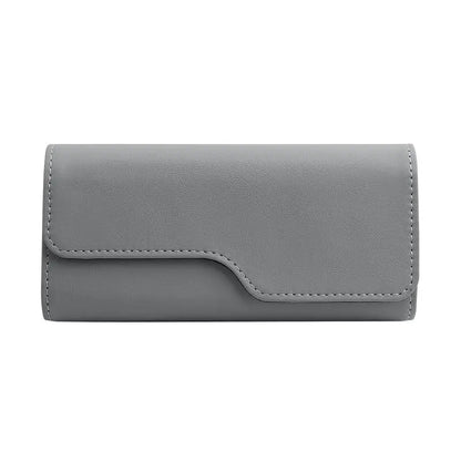 （Summer4）Sunglass Holder For Car Visor, Leather Auto Eyeglasses Sun Visor Organizer Case With Hidden Magnetic Closure