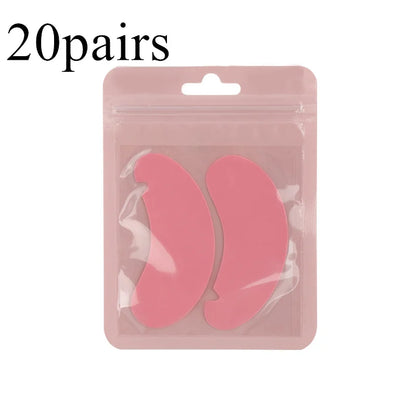 1 Pair Reusable Silicone Eyelash Pad Lash Extension Patches U-Shaped Design Eyelashes Lift Gel Eye Pads Beauty Makeup Tools