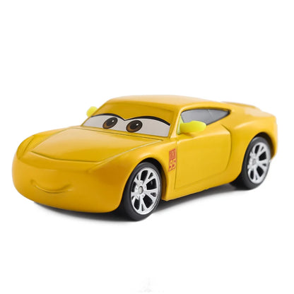 Cars 3 Disney Pixar Cars Metallic Finish Gold Chrome McQueen Metal Diecast Toy Car Lightning McQueen Children's Gift
