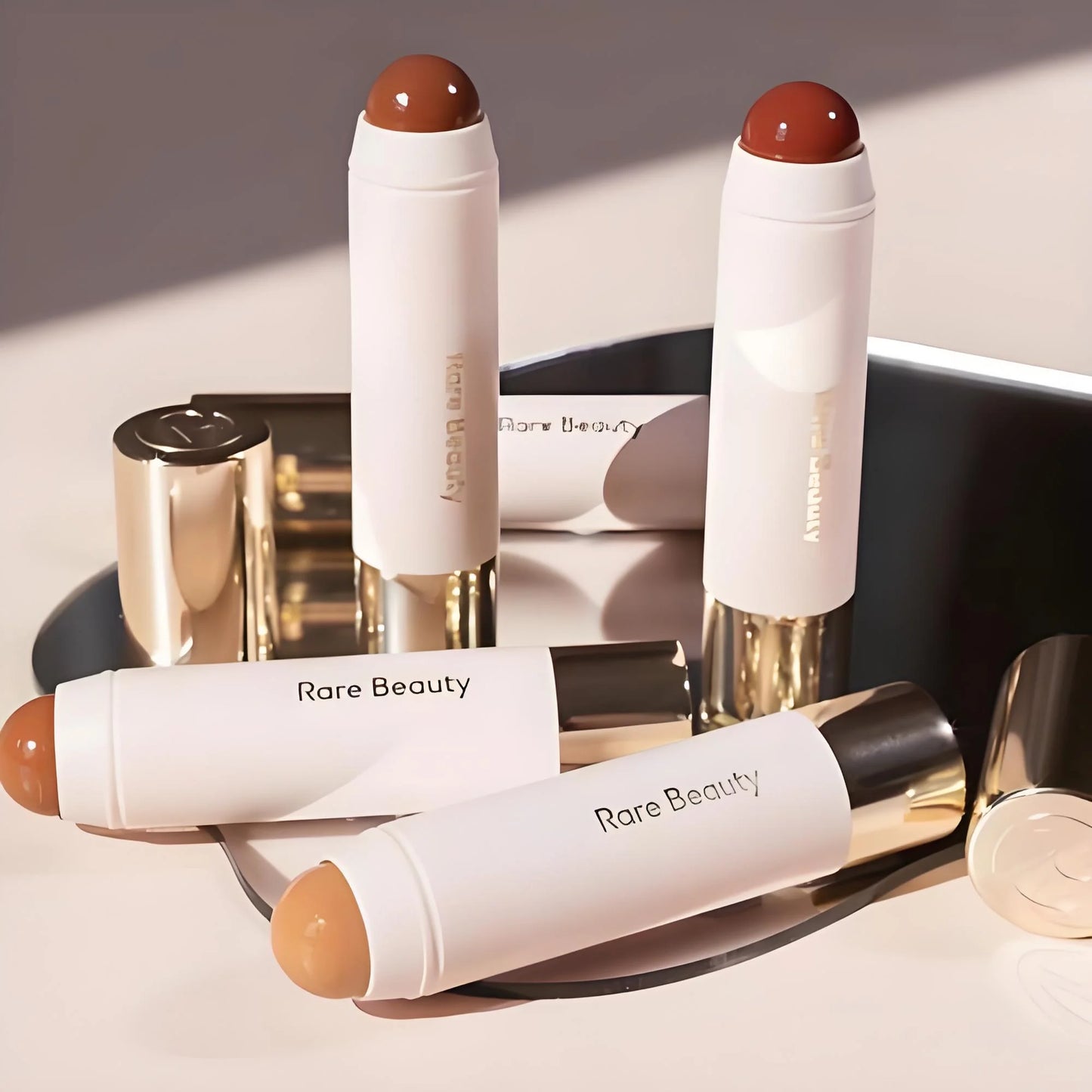 Rare Beauty Always Sunny Happy Sol Silky Three-dimensional Bronze Contour Stick Natural Matte Suitable for Nose Shadow Makeup