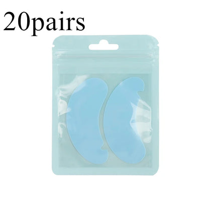 1 Pair Reusable Silicone Eyelash Pad Lash Extension Patches U-Shaped Design Eyelashes Lift Gel Eye Pads Beauty Makeup Tools
