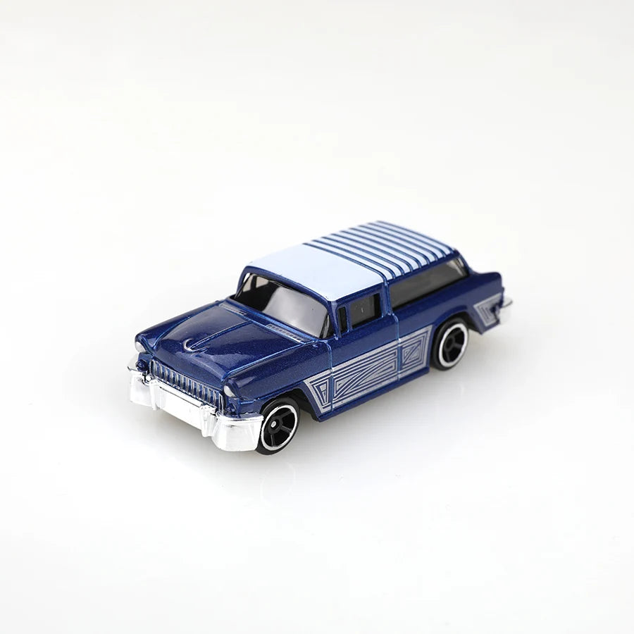 (Boxed) 1/64 Antique/Retro Style Mini Diecast Car Set, 6 Pieces, Die Cast Metal, Boy's Toy, Sliding Model, No Pullback.