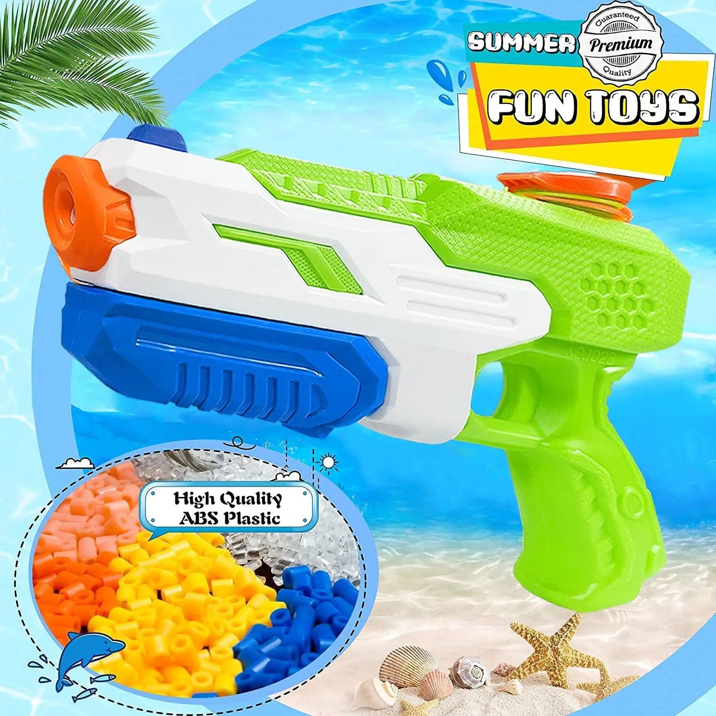 Water Guns Summer Soaker Squirt Guns 600CC for Kids Boys Girls Adults Outdoor Toy for Swimming Pool Yard Lawn Beach
