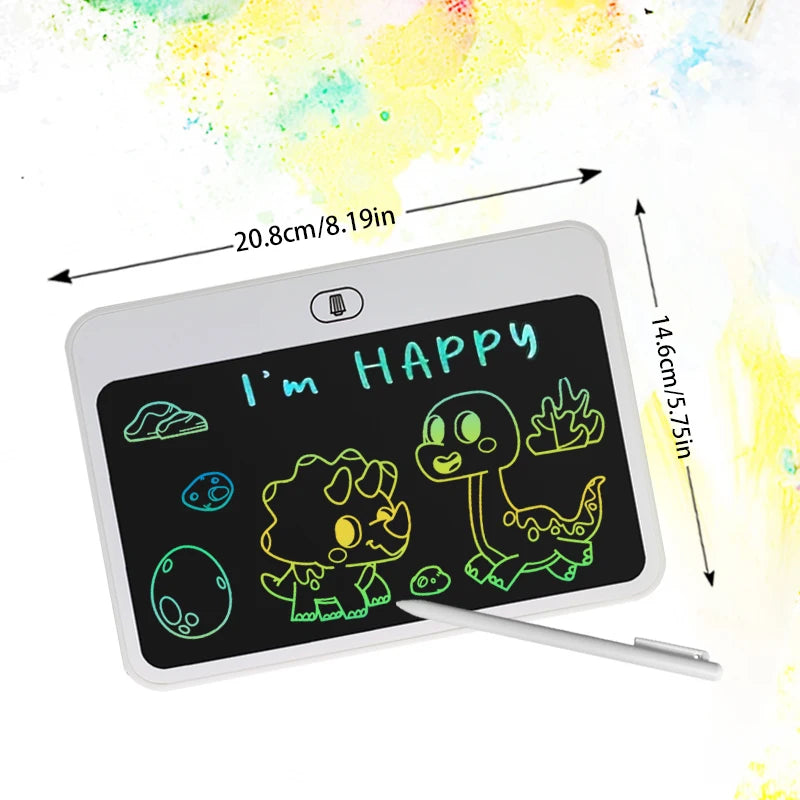 8.5 Inch LCD Drawing Tablet Electronic Writing Board Handwriting Pads Portable Electronic Tablet for 3 4 5 6 7 8 Years Kids Gift