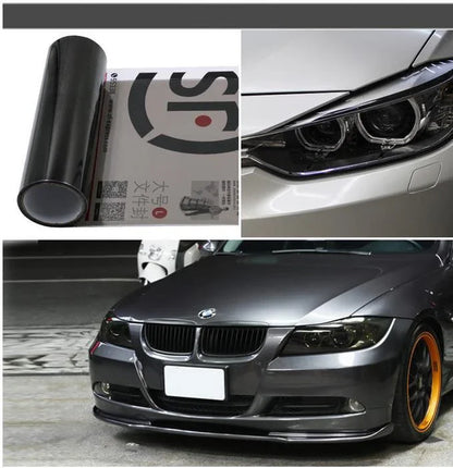 Car Headlight Taillight Protective Film Tint Vinyl Film Auto Lamp Film Sticker Sheet Color-Changing Smoke Matt Rear Fog Stickers