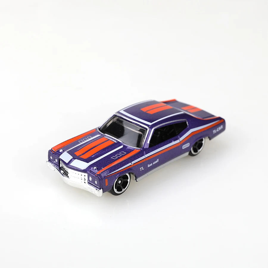 (Boxed) 1/64 Antique/Retro Style Mini Diecast Car Set, 6 Pieces, Die Cast Metal, Boy's Toy, Sliding Model, No Pullback.
