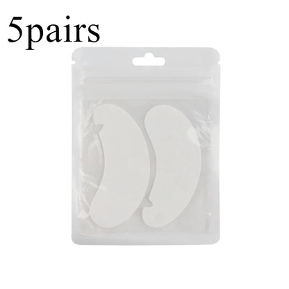 1 Pair Reusable Silicone Eyelash Pad Lash Extension Patches U-Shaped Design Eyelashes Lift Gel Eye Pads Beauty Makeup Tools