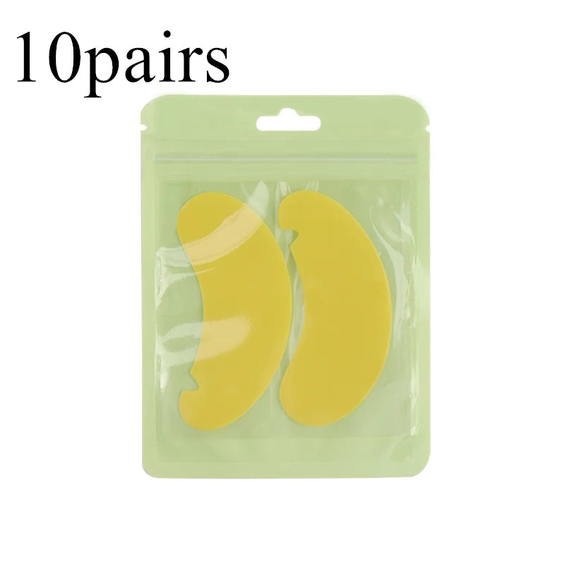 1 Pair Reusable Silicone Eyelash Pad Lash Extension Patches U-Shaped Design Eyelashes Lift Gel Eye Pads Beauty Makeup Tools