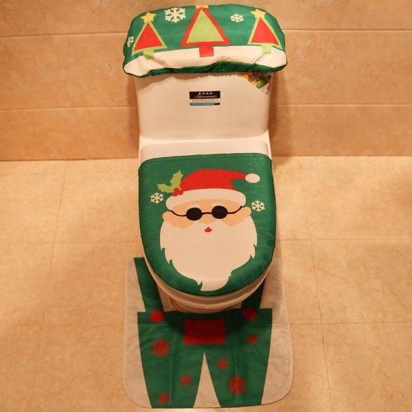 🌟Christmas Hot Sales🌟2020 New Dated🎅Christmas toilet cover⛄50%OFF NOW