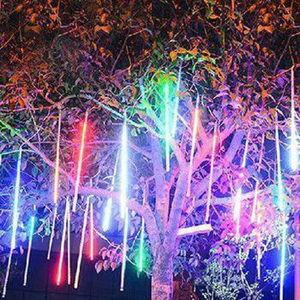 🌟Christmas Hot Sales🌟 2020 Dated Best decoration-Meteor Snow Fall LED Lights Set(1 set 8 pcS)🔥(Buy more save more)