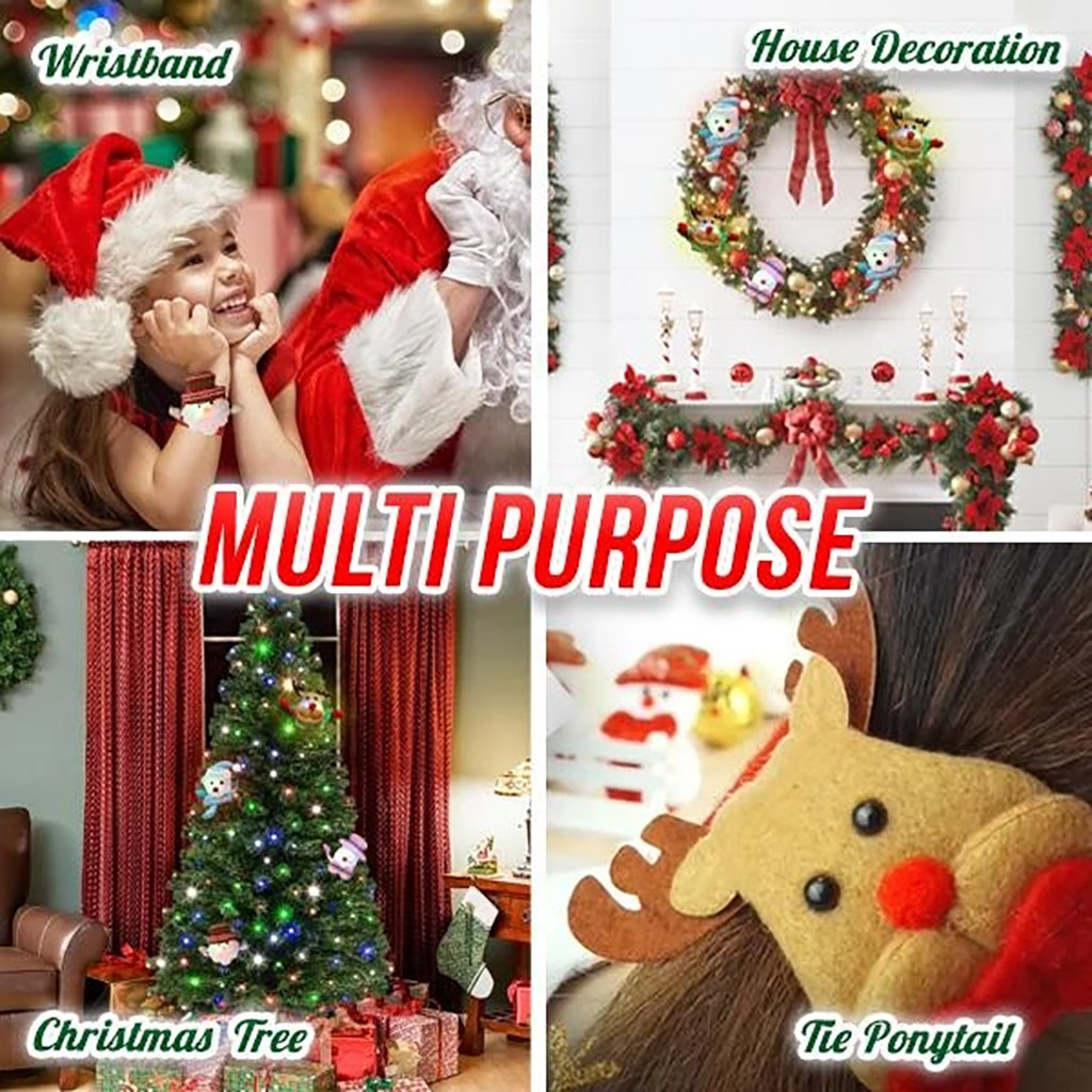 🌟Christmas Hot Sales🌟New Arrival!!!🎁 Christmas Glowing Bracelet