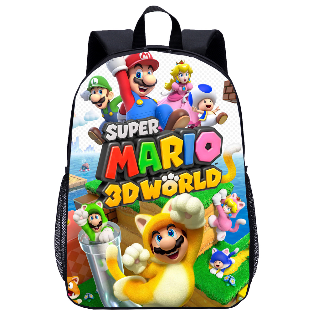 🔥2020 Hot Sale Kid's bag🔥Super Mario&Frozen Boys Girls Backpack Bag