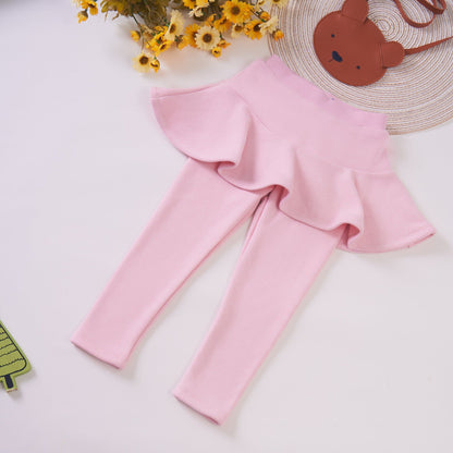 🔥Fall Winter Hot Sales Kid's Skirt🔥-Sabrina Plush Skirt Leggings🔥