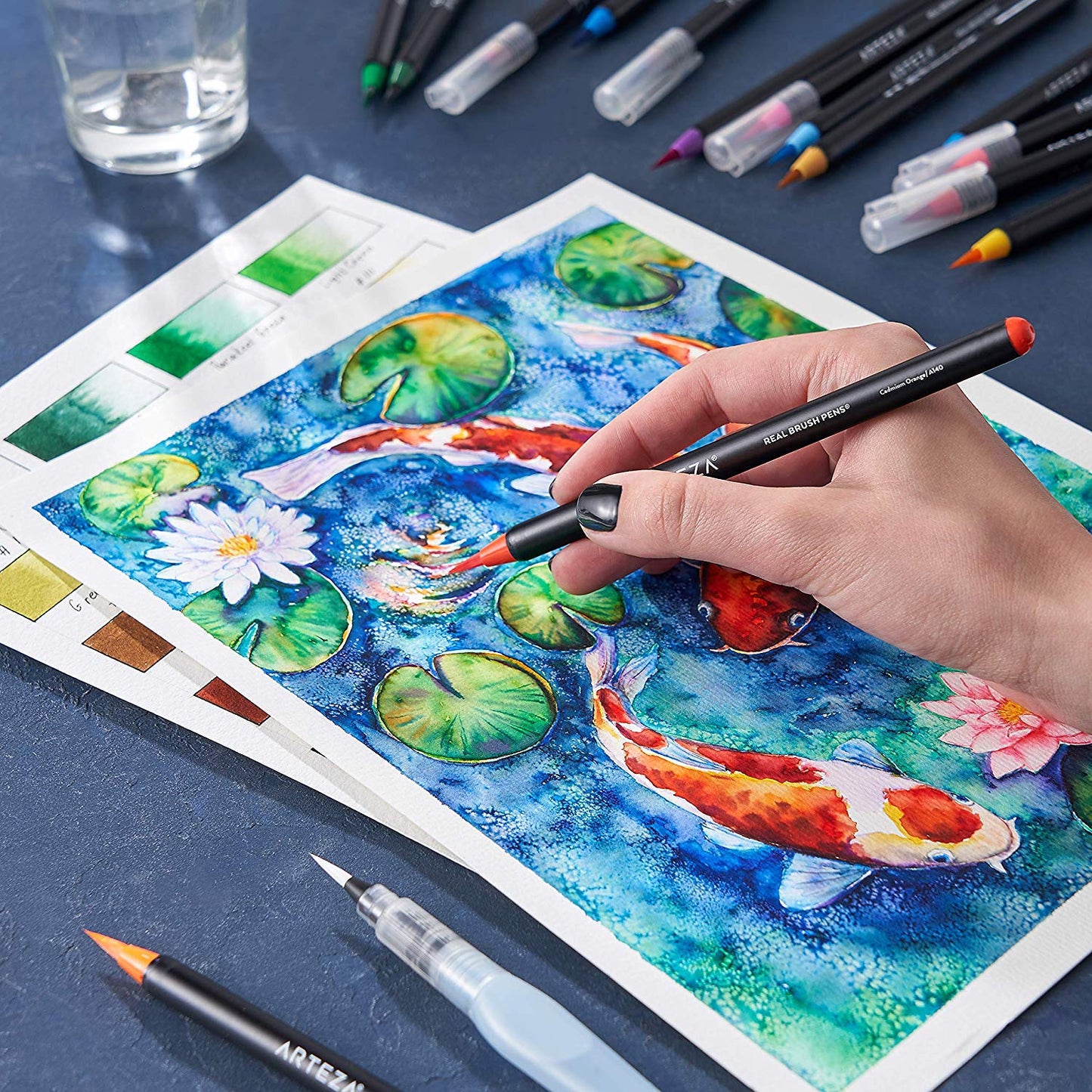 🤔The first step to make your child a good painter👉🏼Having this Real Brush Pens - 🔥BUY MORE SAVE MORE NOW🔥