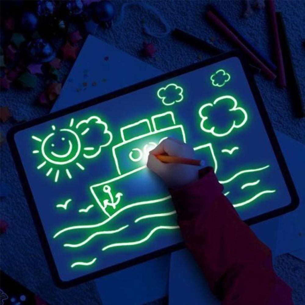 🌟Christmas Hot Sales🌟 2020 New Dated Best Gifts for Child🎁MagicDrawing - Illuminated educational drawing board