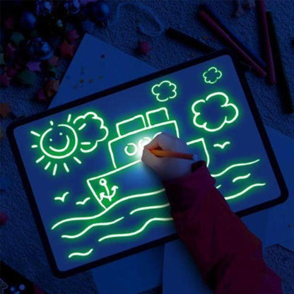🌟Christmas Hot Sales🌟 2020 New Dated Best Gifts for Child🎁MagicDrawing - Illuminated educational drawing board