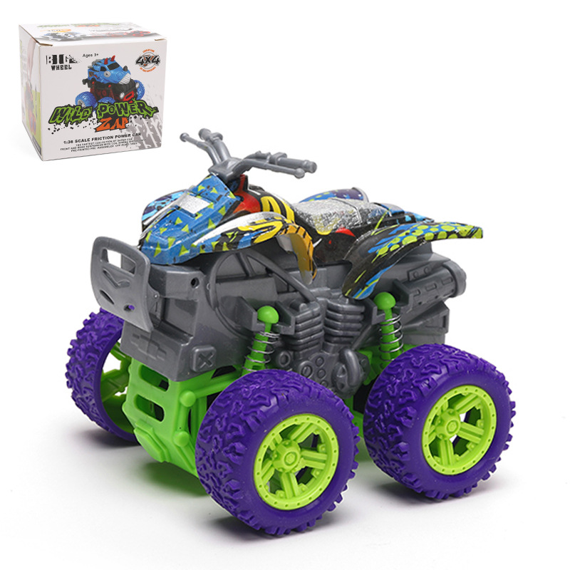 🌟Christmas Hot Sales New Dated Gifts For Kids🎁 Inertial Four-Wheel Drive Off-Road Vehicle🚘