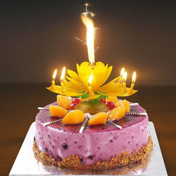 【BUY 2 GET 10%OFF】Magic Flower Birthday Candle