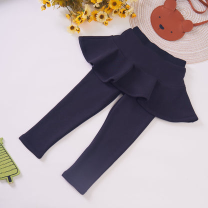 🔥Fall Winter Hot Sales Kid's Skirt🔥-Sabrina Plush Skirt Leggings🔥