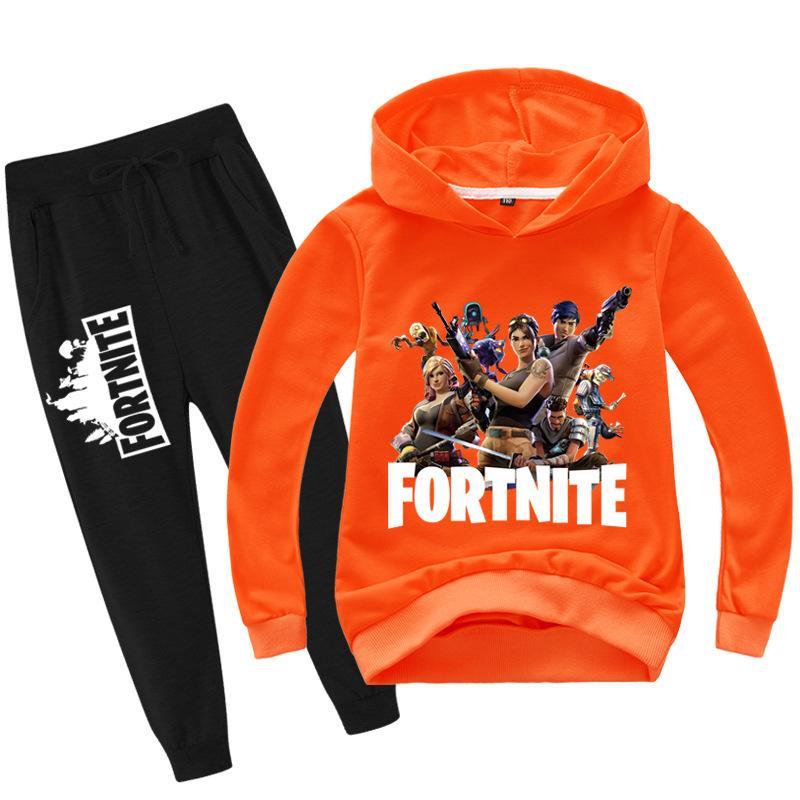 2020 Christmas Hot Sale Fortnite Hoodie and pants set for children