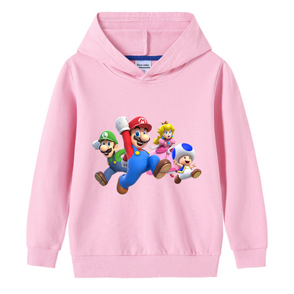 50% OFF🔥Hooded For Children🔥-Mario(Buy MORE SAVE MORE)