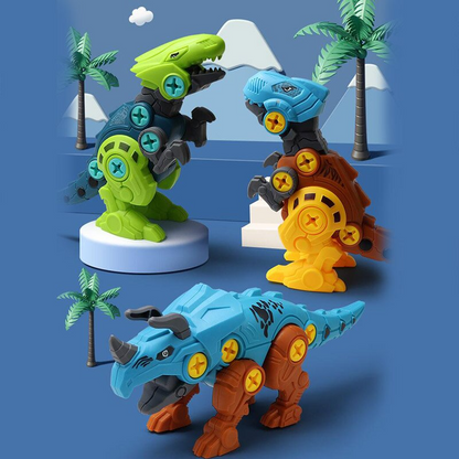 🌟Christmas Hot Sales🌟New Arrival!!!🎁DIY Assembled Dinosaur Toy