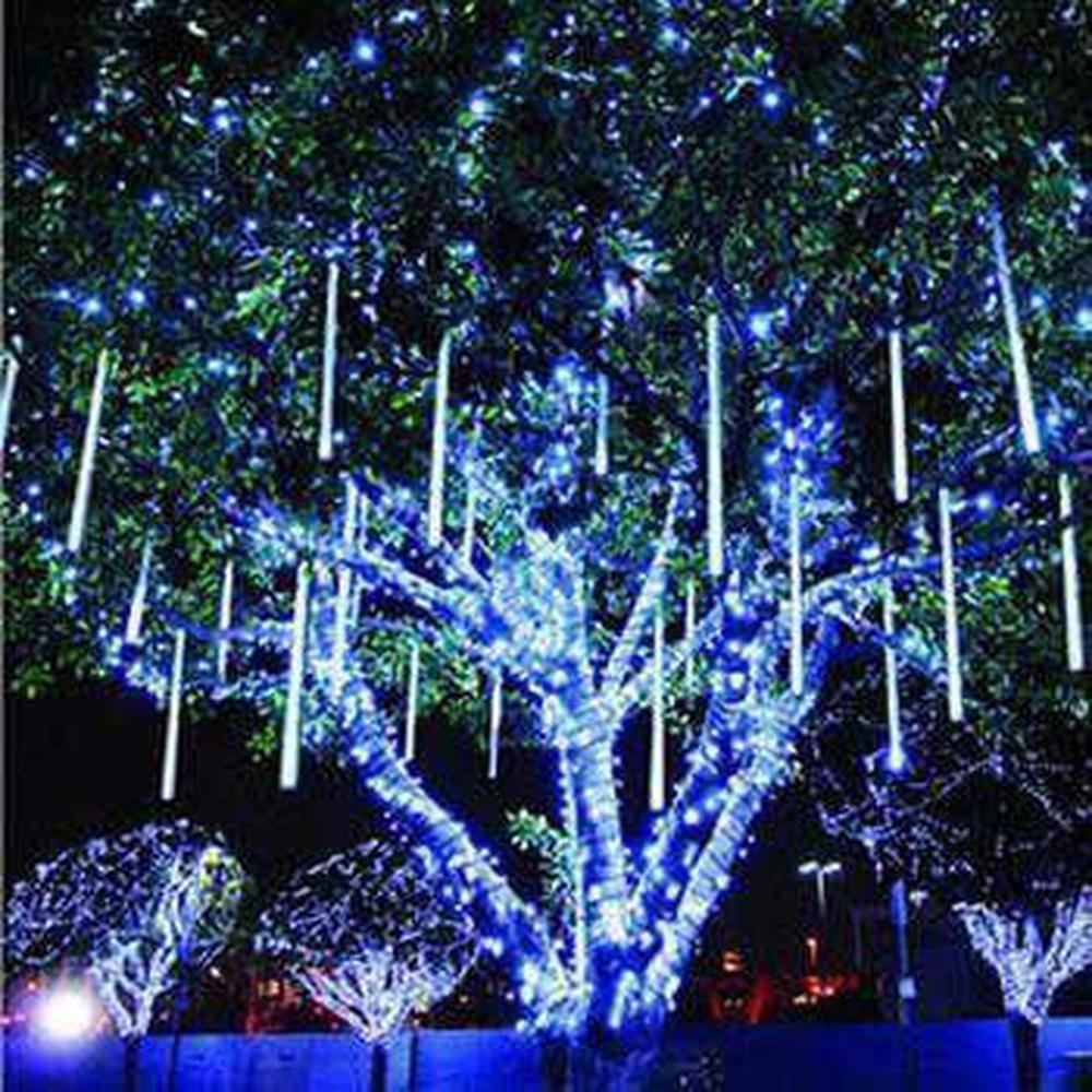 🌟Christmas Hot Sales🌟 2020 Dated Best decoration-Meteor Snow Fall LED Lights Set(1 set 8 pcS)🔥(Buy more save more)