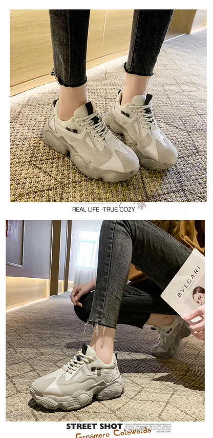 【50% OFF Flash Sale💝】2020 Women's Autumn New Thick-Soled Non-Slip Breathable Casual Sneakers