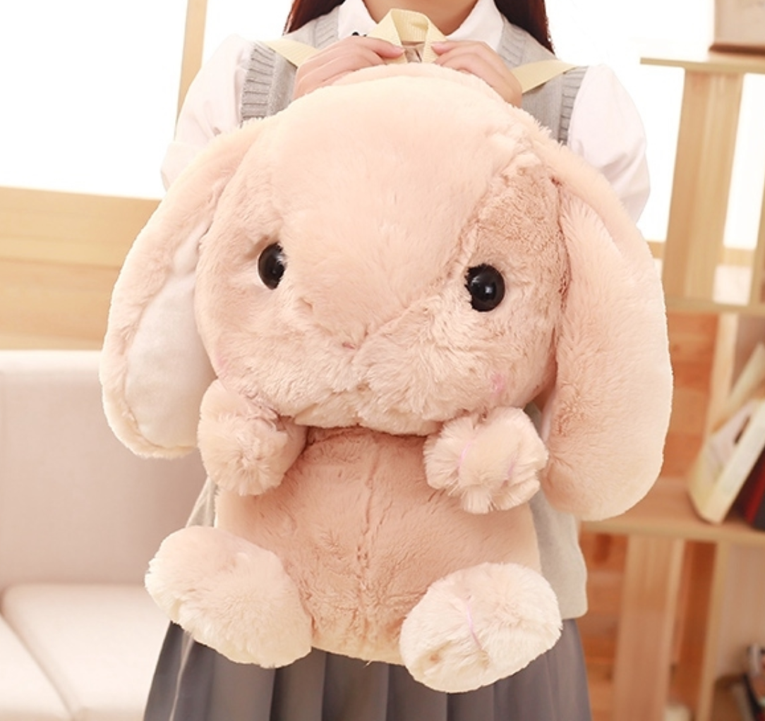 Plush Bunny Backpack