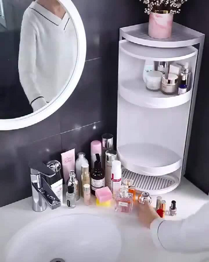 🌟Christmas Limited Hot Sale🌟-Rotating Bathroom&Kitchen Storage Rack