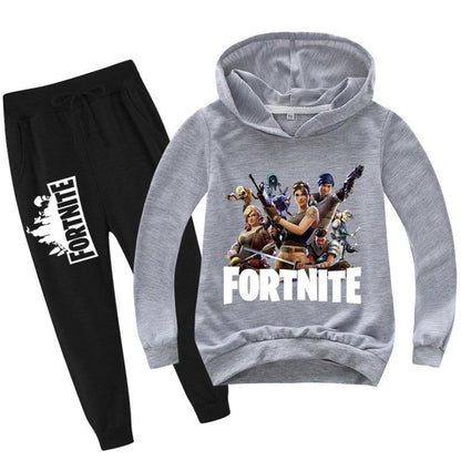 2020 Christmas Hot Sale Fortnite Hoodie and pants set for children