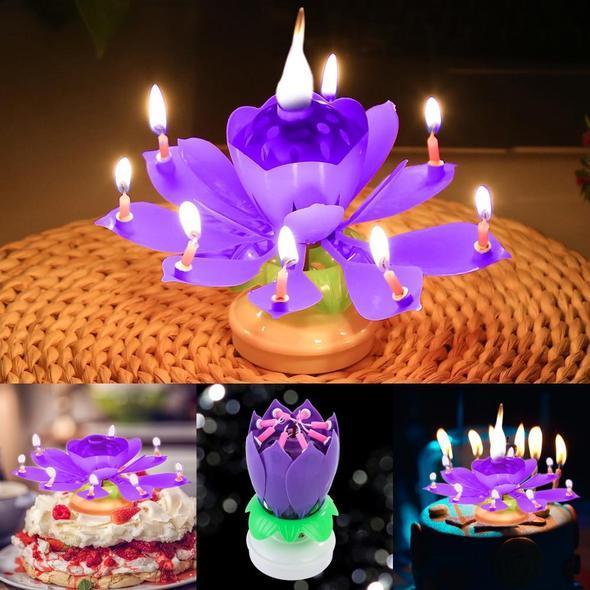 【BUY 2 GET 10%OFF】Magic Flower Birthday Candle