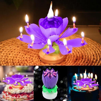【BUY 2 GET 10%OFF】Magic Flower Birthday Candle