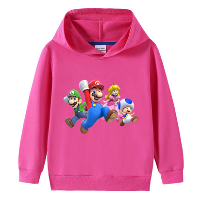 50% OFF🔥Hooded For Children🔥-Mario(Buy MORE SAVE MORE)
