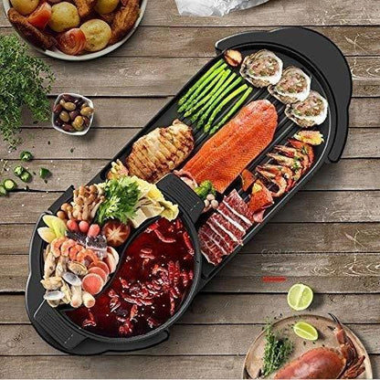 New Electric Barbecue Stove Indoor Hot Pot
