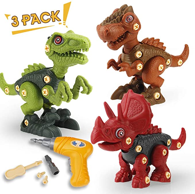 🌟Christmas Hot Sales🌟Best Gifts for Kids🎁BOBXIN Take Apart DIY Dinosaur Toys