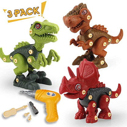 🌟Christmas Hot Sales🌟Best Gifts for Kids🎁BOBXIN Take Apart DIY Dinosaur Toys