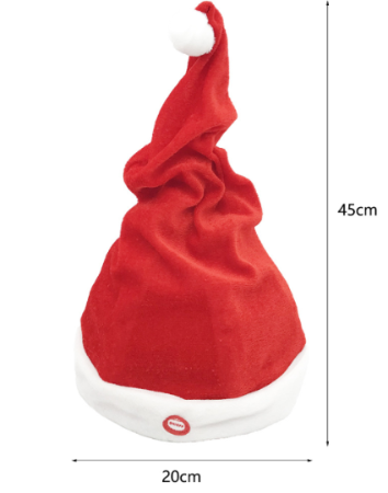 🌟Christmas Hot Sales🌟2020 New Dated Christmas hat that will dance😍50%OFF Now