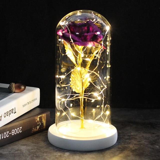 🌟Christmas Hot Sales🌟 2020 Dated Best Gifts for love 🎁ENCHANTED GLASS ROSE - 🔥50%OFF NOW