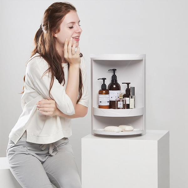 🌟Christmas Limited Hot Sale🌟-Rotating Bathroom&Kitchen Storage Rack