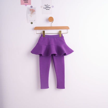 🔥Fall Winter Hot Sales Kid's Skirt🔥-Sabrina Plush Skirt Leggings🔥
