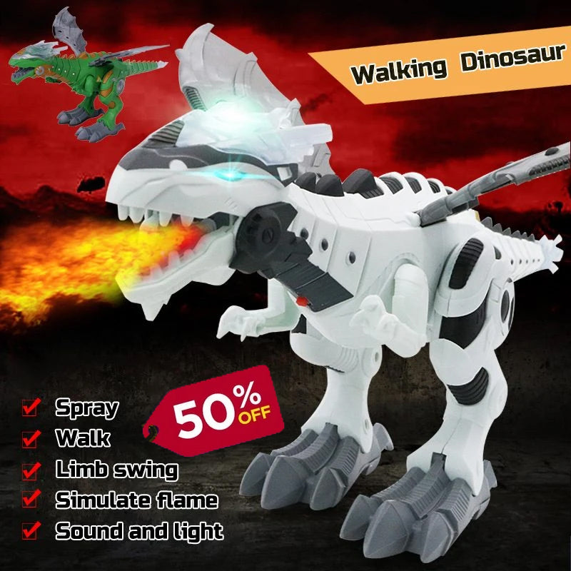 🌟Christmas Hot Sales🌟Best Gifts for Child🎁Fire Spray🔥Mechanical Dinosaurs🦖