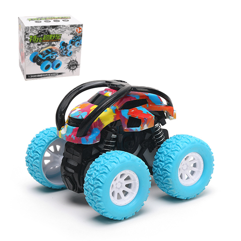 🌟Christmas Hot Sales New Dated Gifts For Kids🎁 Inertial Four-Wheel Drive Off-Road Vehicle🚘