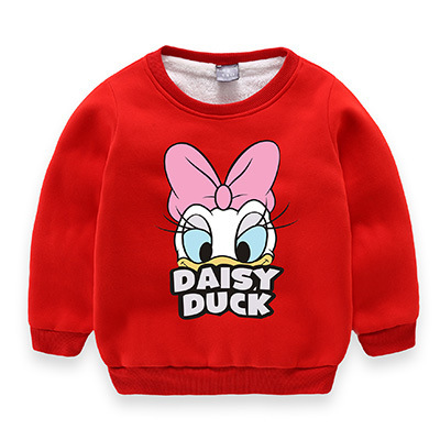 2020 Children's Autumn And Winter Cartoon Printed Tops