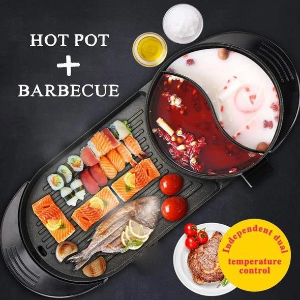 New Electric Barbecue Stove Indoor Hot Pot