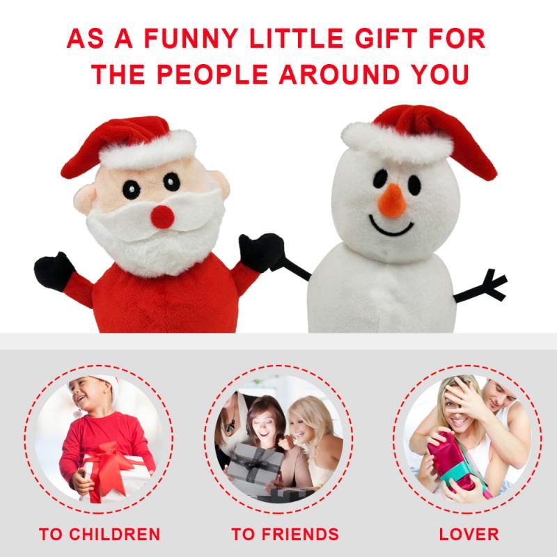 🌟Christmas Hot Sales🌟 2020 New Dated Snowman Dolls For Child🎁Reversible Snowman Plush Toy