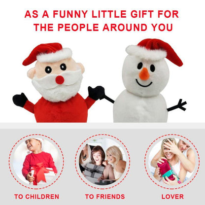 🌟Christmas Hot Sales🌟 2020 New Dated Snowman Dolls For Child🎁Reversible Snowman Plush Toy