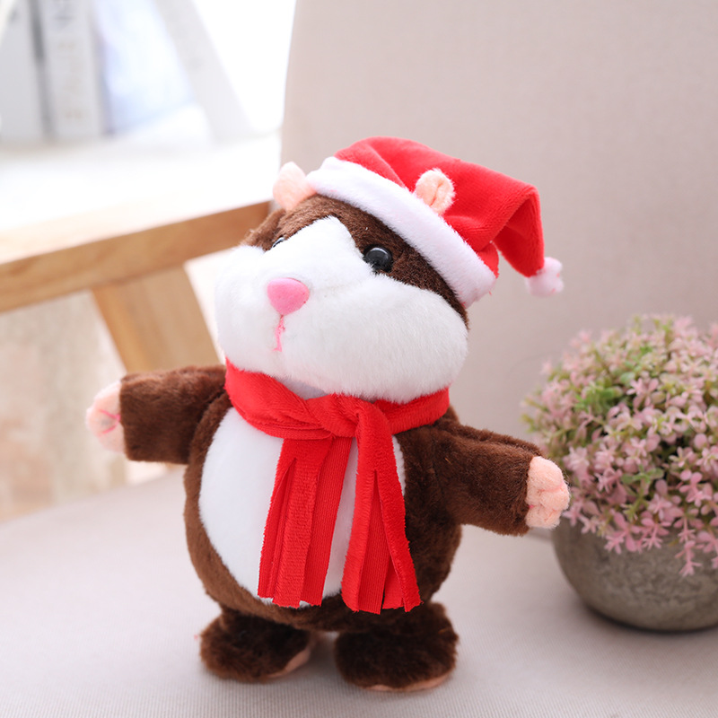 🌟New Arrival Christmas Talking Hamster🐹🌟Repeat Anything It Hears🔥50% OFF NOW🔥