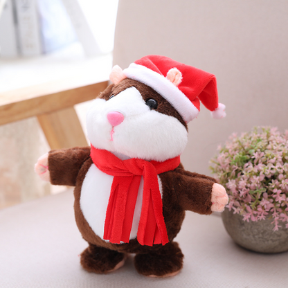 🌟New Arrival Christmas Talking Hamster🐹🌟Repeat Anything It Hears🔥50% OFF NOW🔥